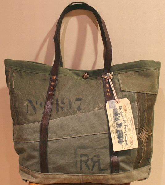RRL / ダブルアールエル リミテッドエディション パッチワーク トート