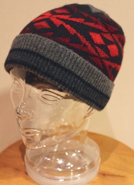 ダブルアールエル　RRL ネイティブ　ハンドウール　ニット帽 RRL / ダブルアールエル ネイティブ柄 ウール ニット CAP | RRL