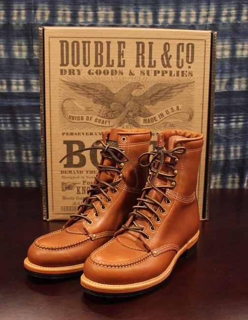 RRLサンプルブーツ新品 RRL / ダブルアールエル 「CLIFTON BOOTS」 RUSSET ブラウン | RRL