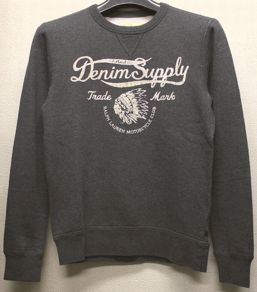 ���� DENIM&SUPPLY �ǥ˥�&���ץ饤 ����ǥ����� �� ���� �ץ��� �������å� ���������졼 S