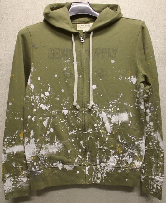 ���ե������ DENIM&SUPPLY �ǥ˥�&���ץ饤 �ڥ���Ȳù� ���� ���ƥ󥷥�ץ��� �ե른�å� �ѡ�����