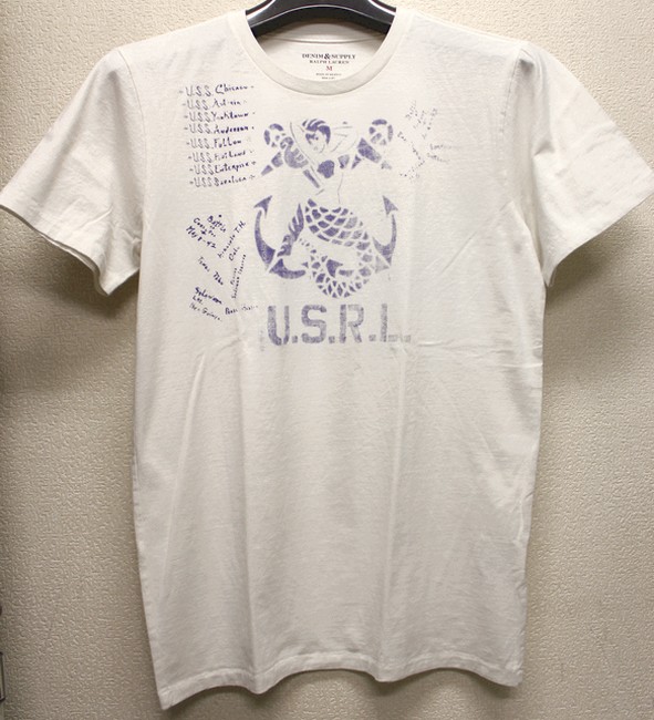 ���ե������ Denim&Supply �ǥ˥�����ץ饤 �ޡ��ᥤ�ɡ����󥫡� ���ƥ󥷥� �ԥ���� M