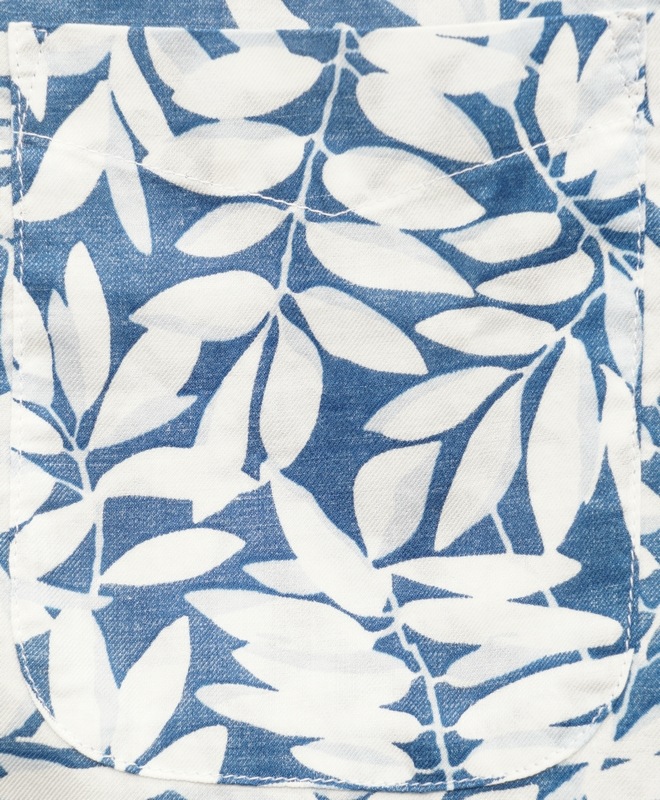 FAHERTY BRAND (�ե���ƥ� �֥���) Playa �ܥ��˥���ץ��� Ⱦµ ����� �ե����ǥ� �֥롼 ��� Faded Blue Botanical