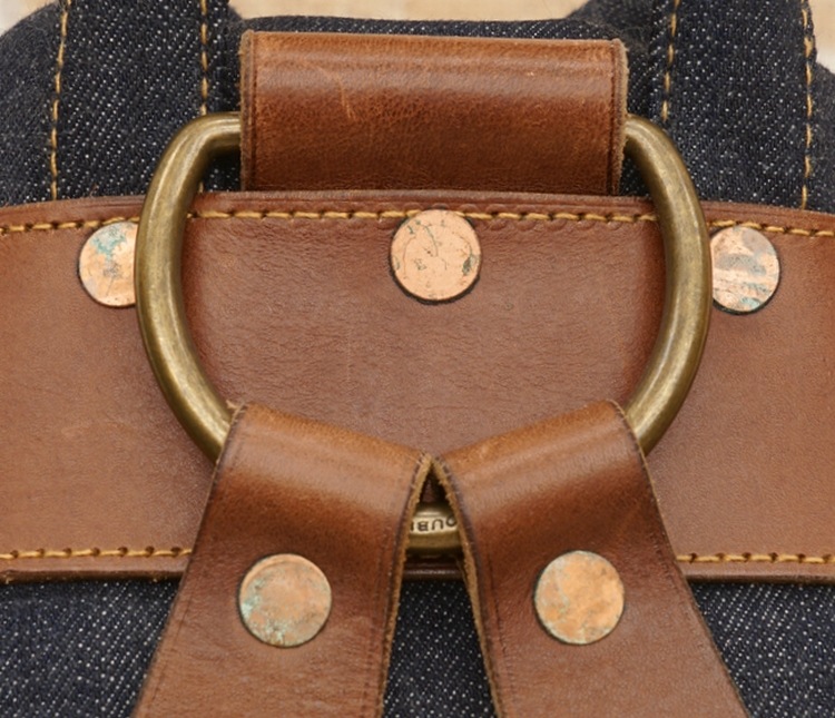 (���֥륢���륨��) RRL �ǥ˥� ���å����å� �Хå��ѥå� Denim Rucksack