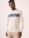 FAHERTY BRAND (�ե���ƥ� �֥���) ��С����֥� �饤�ȥ������� �ե����ƥ꡼ ���롼�ͥå� �������å� �ۥ磻�� x �֥롼 Reverse French Terry Crewneck