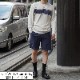 FAHERTY BRAND (�ե���ƥ� �֥���) ��С����֥� �饤�ȥ������� �ե����ƥ꡼ ���롼�ͥå� �������å� �ۥ磻�� x �֥롼 Reverse French Terry Crewneck
