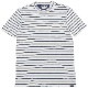 FAHERTY BRAND (�ե���ƥ� �֥���) �������� �ܡ����� �ݥ��å� T����� �ۥ磻�� ��� Breton Stripe Tee