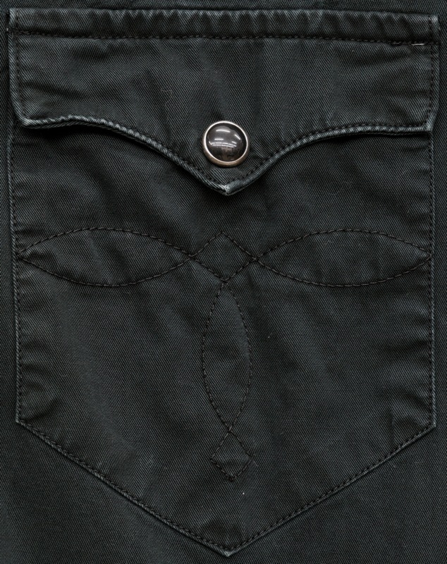 ڰʡ(֥륢륨) RRL ܥ 󥷥 ֥å  Western shirt Black