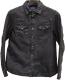 (���ե������) Ralph Lauren ����ǥ��� �쥶�� ���������� �����С������ ��� Leather Western Overshirt Indigo