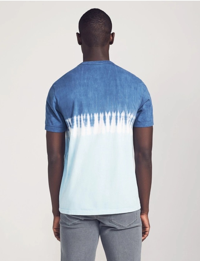 FAHERTY BRAND (�ե���ƥ� �֥���) �������ȥ��� �������� �������˥å����åȥ� T����� �֥롼 ��� Tie-Dye Tee