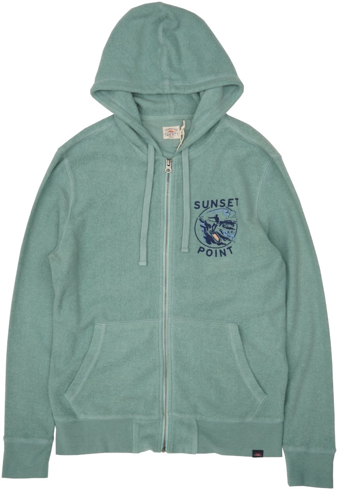 FAHERTY BRAND (եƥ ֥) Beach ե꡼ ե른å աǥ ѡ   Fleece Zip Hoodie Teal