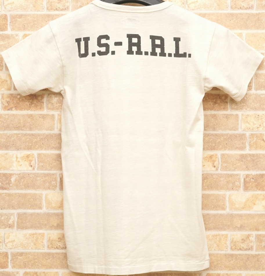 (֥륢륨) RRL åȥ եå Хåץ T ꡼  Cotton Jersey Graphic Tshirt Cream
