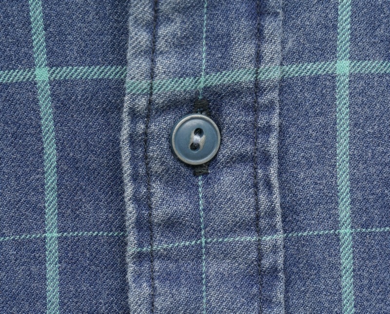 FAHERTY BRAND (�ե���ƥ� �֥���) ����ǥ��� ������ɥ��ڡ��� �����å� ����� �֥롼 ��� Cotton Indigo Windowpane Blue