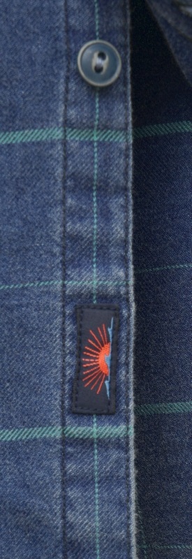 FAHERTY BRAND (�ե���ƥ� �֥���) ����ǥ��� ������ɥ��ڡ��� �����å� ����� �֥롼 ��� Cotton Indigo Windowpane Blue