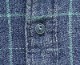 FAHERTY BRAND (�ե���ƥ� �֥���) ����ǥ��� ������ɥ��ڡ��� �����å� ����� �֥롼 ��� Cotton Indigo Windowpane Blue
