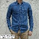 FAHERTY BRAND (�ե���ƥ� �֥���) ����ǥ��� ������ɥ��ڡ��� �����å� ����� �֥롼 ��� Cotton Indigo Windowpane Blue
