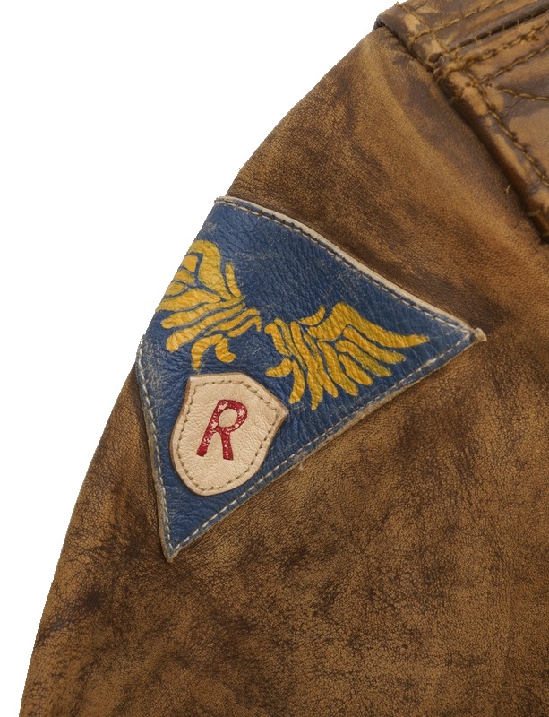 (���ե������) Ralph Lauren ��� �쥶�� �ܥ�С����㥱�å� ��� Leather Bomber Jacket