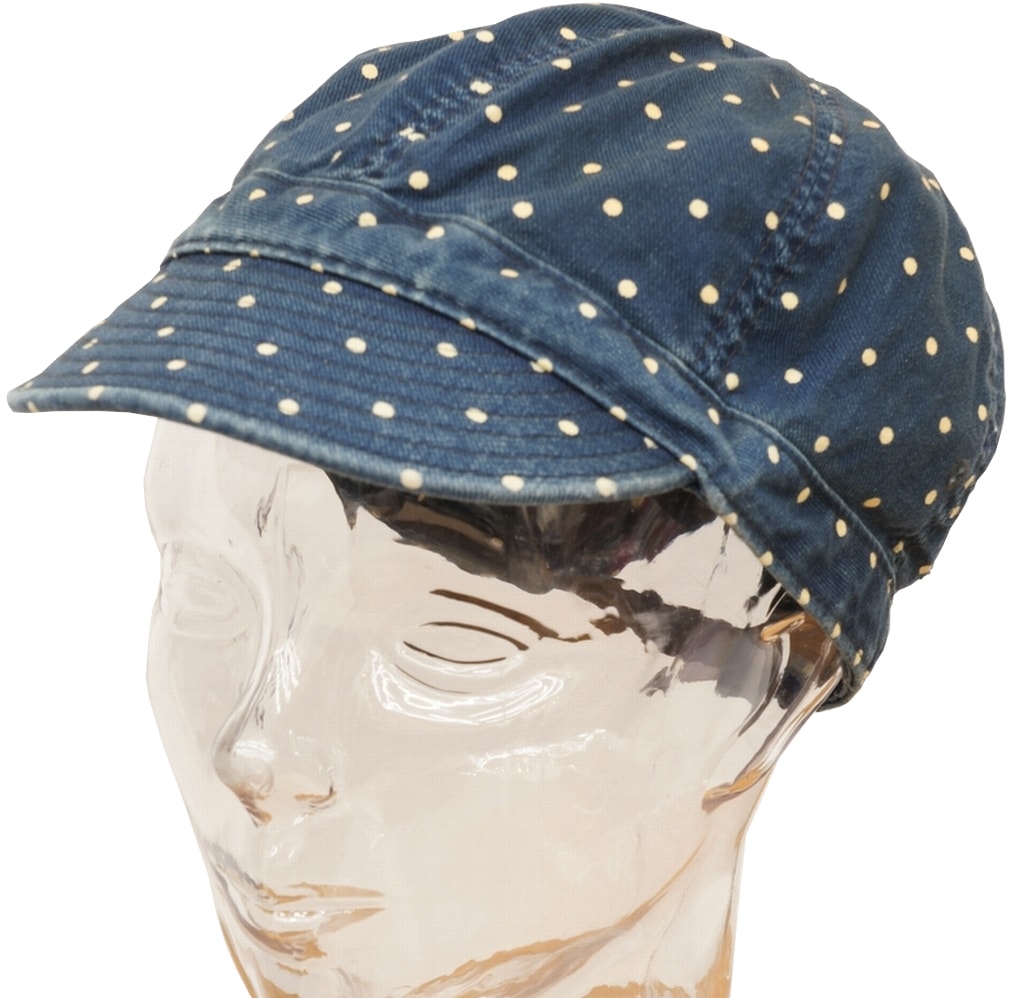 (���֥륢���륨��) RRL �������� �ݥ륫�ɥå� �쥤��ޥ� ����å� ��� Polka-dot Railman Cap
