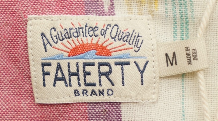 FAHERTY BRAND (�ե���ƥ� �֥���) ����ʪ �ͥ��ƥ��� Ⱦµ ����� ���åȥ� ���