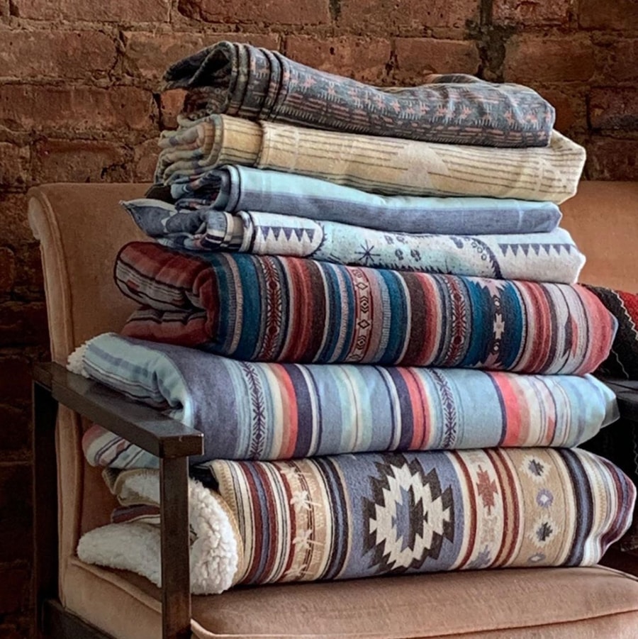 FAHERTY BRAND (�ե���ƥ� �֥���) �������˥å����åȥ� Sherpa �֥�󥱥å� �ͥ��ƥ����� Mojave Desert