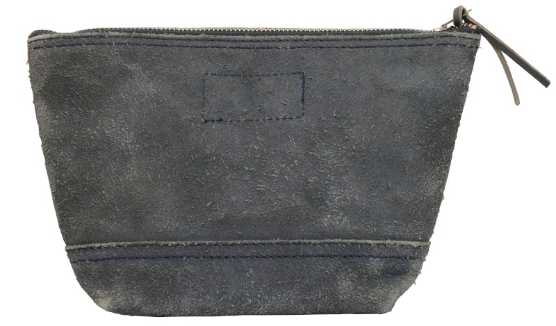 (���֥륢���륨��) RRL ����ǥ��� ��ե����� ���������� �쥶�� �ݡ��� �������� ��� ��˥��å��� Indigo Suede Pouch