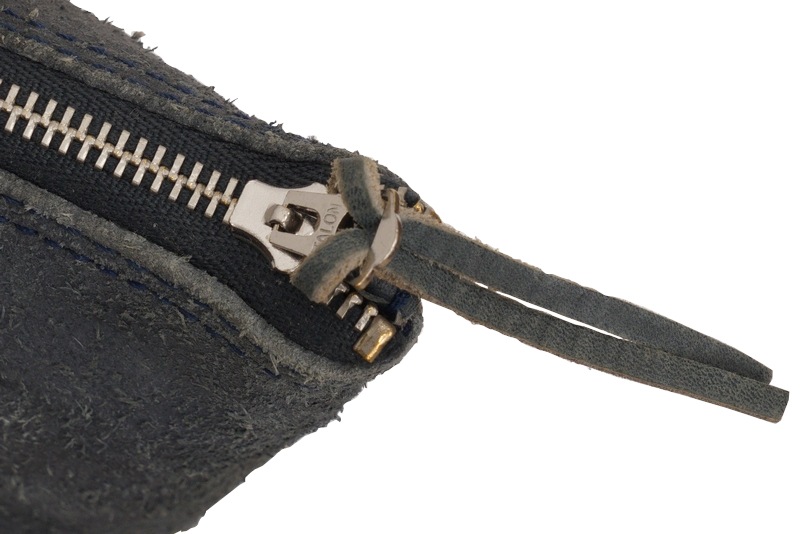 (���֥륢���륨��) RRL ����ǥ��� ��ե����� ���������� �쥶�� �ݡ��� �������� ��� ��˥��å��� Indigo Suede Pouch