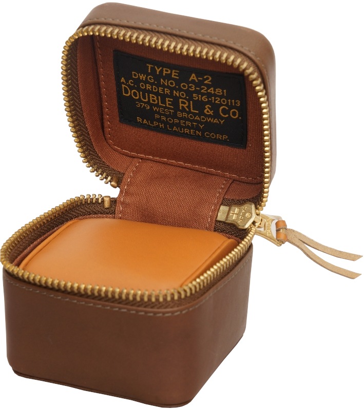 (���֥륢���륨��) RRL �쥶�� �����å� ������ �ӻ��� Leather Watch Case