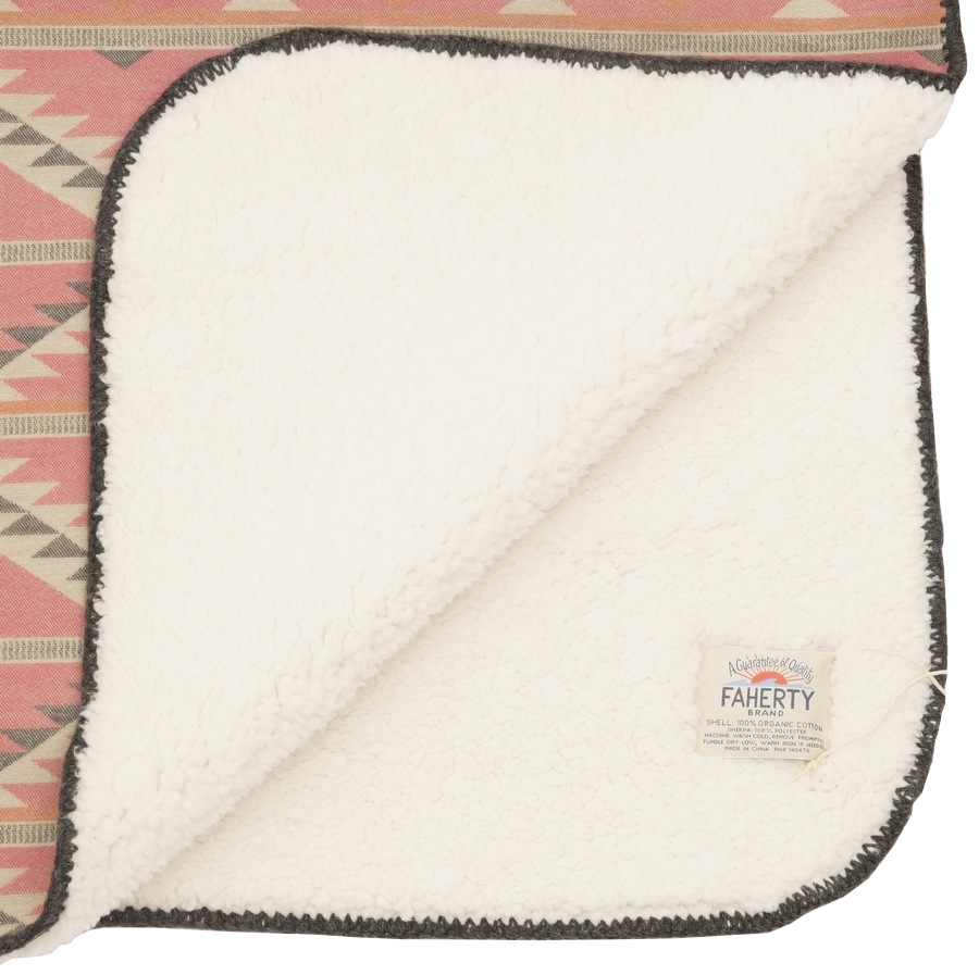 FAHERTY BRAND (�ե���ƥ� �֥���) �������˥å����åȥ� Sherpa �֥�󥱥å� �ͥ��ƥ����� Cinnamon Hills