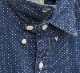 (���֥륢���륨��) RRL �������� �ݥ륫�ɥå� �������� ����ǥ��� Indigo Polka-Dot Workshirt ���