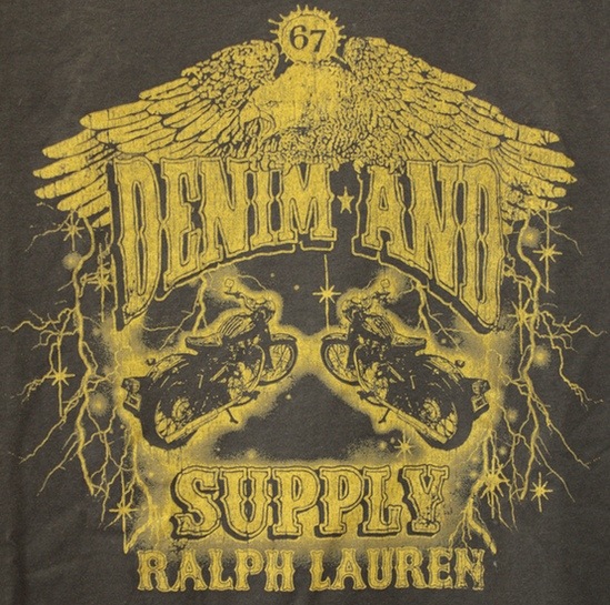 ���ե������ Denim&Supply �ǥ˥�����ץ饤 �������� & �Х��� �ԥ���� �֥�å� M