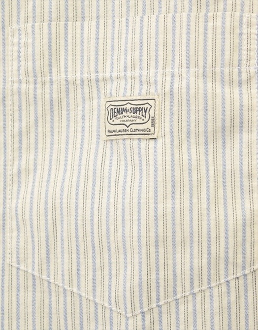 ���ե������ Denim&Supply �ǥ˥�����ץ饤 Ⱦµ ���ȥ饤�� ����� ���ݥ��å�