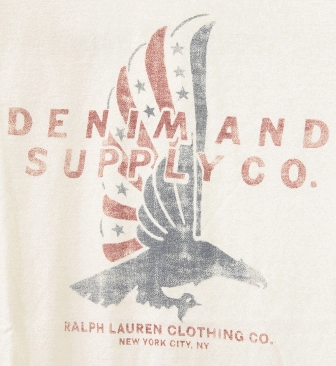 ���ե������ Denim&Supply �ǥ˥�����ץ饤 �������� ������ ����� T�����