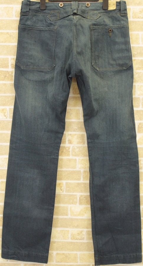 (���֥륢���륨��) RRL ������� ���å� �ǥ˥� �ѥ�� Wind Ship Denim Pant 34