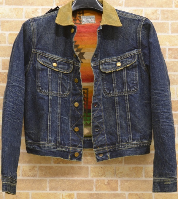 (���ե������) Ralph Lauren Denim Mason Trucker Jacket �� �ͥ��ƥ����� �ǥ˥� ���㥱�å�