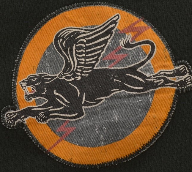 ���ե������ Denim&Supply �ǥ˥�����ץ饤 �ѥ󥵡� ��åڥ� �ѡ���  S Panther patch full-zip hoodie