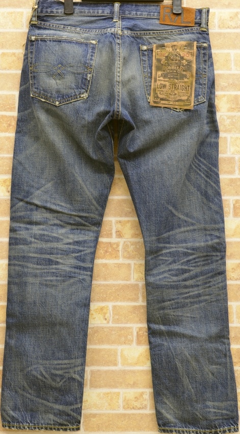 (���֥륢���륨��) RRL �������ȥ졼�� Galveston ������ 32x30 Low-Straight Jean