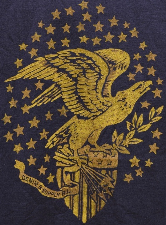 ���ե������ Denim&Supply �ǥ˥�����ץ饤 �������� & �������� ����åե��å� T����� XS