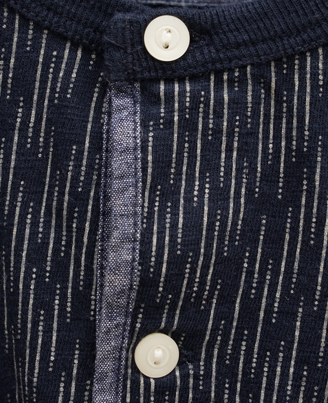 ���ե������ Denim&Supply �ǥ˥�����ץ饤 ����ǥ��� ������ �����å� �إ�꡼ XXL Indigo-Dyed Ikat Henley