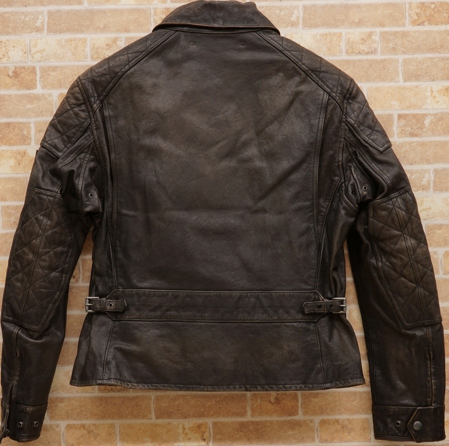 (���ե������) Ralph Lauren �쥶�� �⡼������������ ���㥱�å� L Leather Mortorcycle Jacket