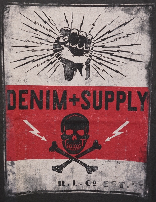 ������ ���ե������ Denim&Supply �ǥ˥�����ץ饤 ������ & �ե����� T����� �֥�å� S