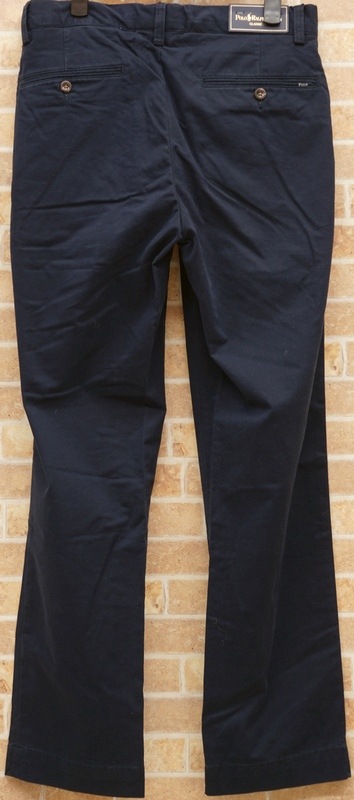 (���ե������) Ralph Lauren ���饷�å� �ե��å� ���� �ͥ��ӡ� �� Classic Fit Chino Navy