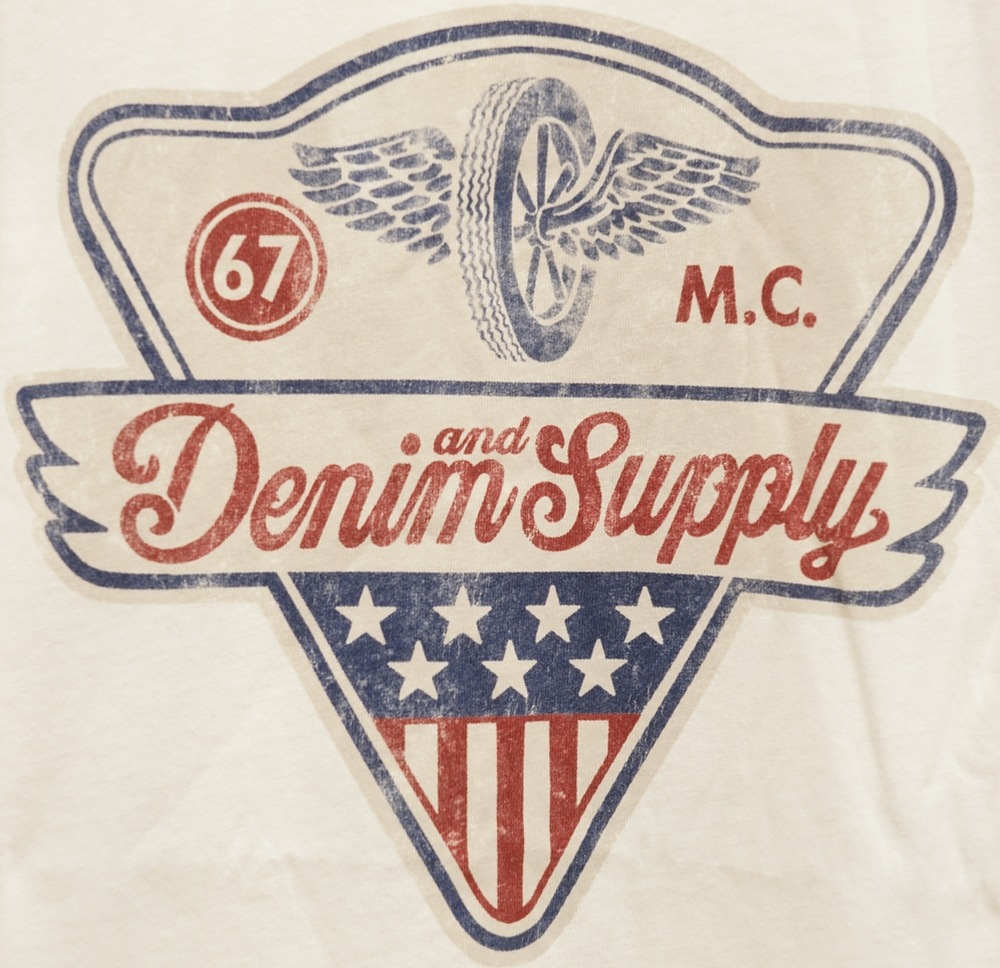 ���ե������ Denim&Supply �ǥ˥�����ץ饤 ����� �����ɥ����� T����� ���