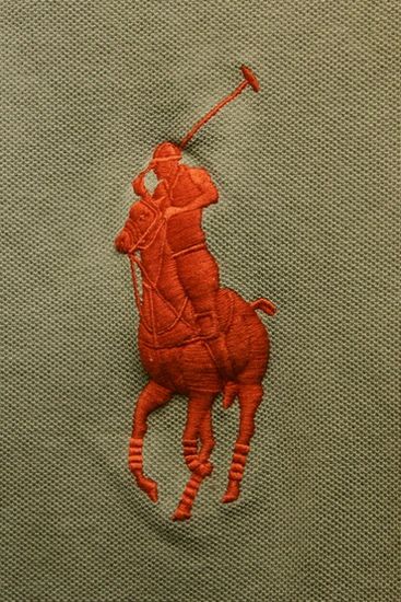 ���ե�������Ralph Lauren�� ������ζ �ץ��� BIG�ݥˡ��ݥ������ ���꡼�� S