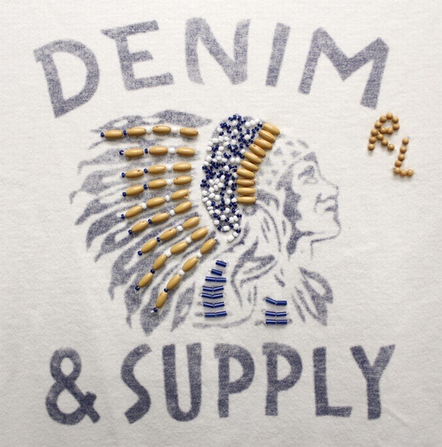���ե������ DENIM&SUPPLY �ǥ˥� & ���ץ饤 �ӡ������� ����ǥ����� �ԥ���� ��ǥ����� �ۥ磻��