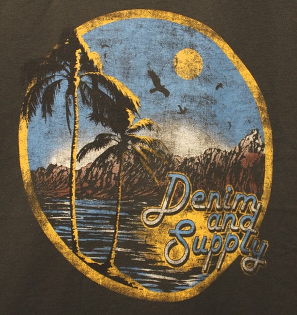 ���ե������ Denim&Supply �ǥ˥�����ץ饤 ������ơ����ù� ���å� T�����