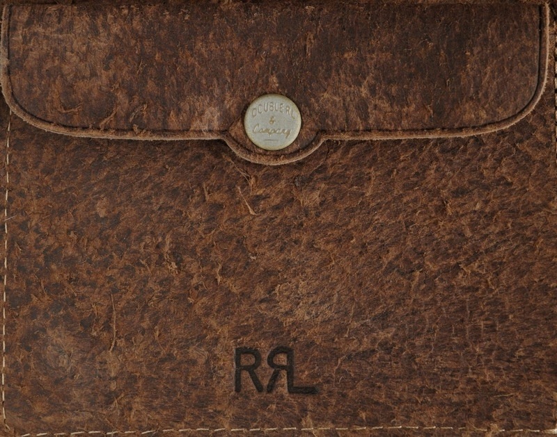 (���֥륢���륨��) RRL �����ꥢ��쥶�� ���������� �إ� ������ ������å� No.8 Suede Hair-Calf Wallet