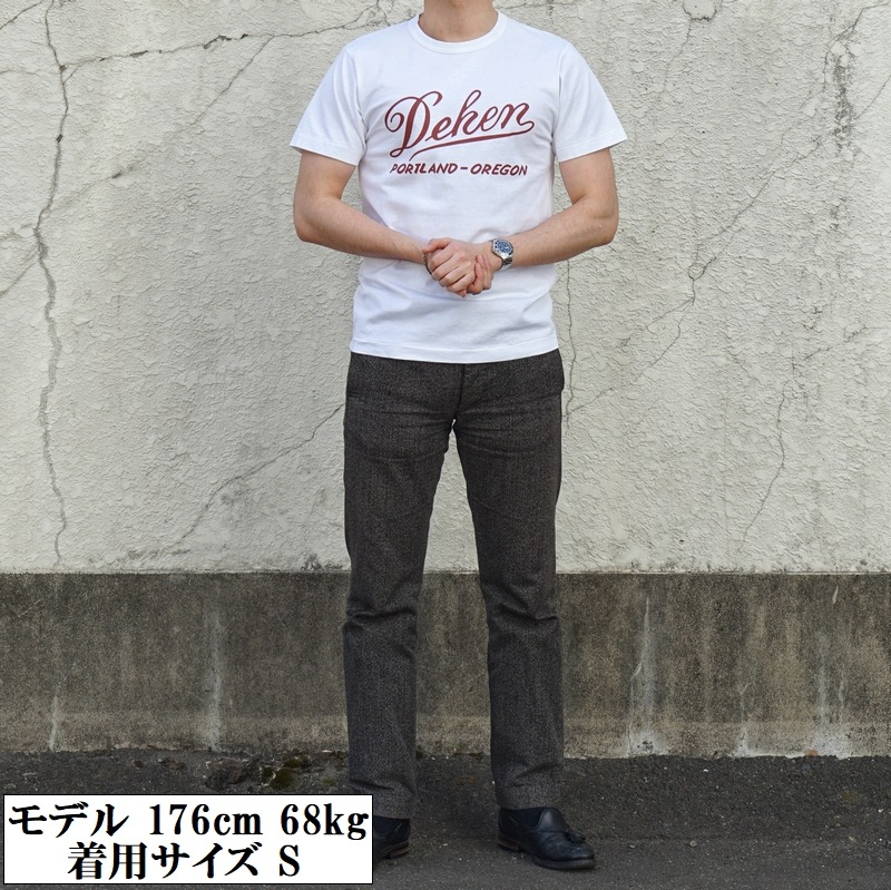 Dehen 1920(ǡإ) ꥫ ơ ٥ T ۥ磻  Vintage Logo Tee White