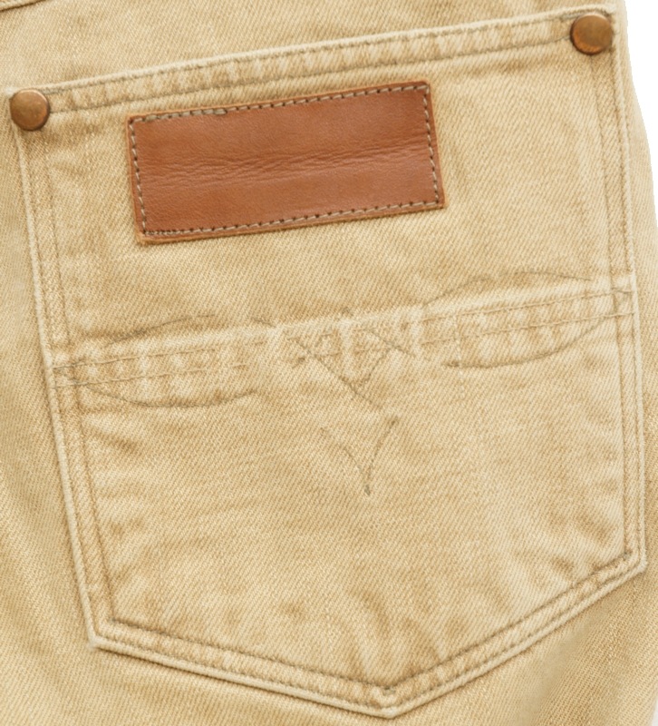 (���֥륢���륨��) RRL �������ǥ˥���� �ϥ� ����� ������ ��� �ե����ǥ� ���� High Slim Jean Faded Tan