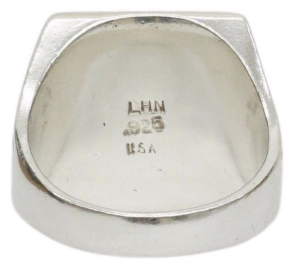 LHN Jewelry(���륨�������� ���奨�꡼) ����ꥫ�� �ϥ�ɥᥤ�� ��� ��������� ����С� My Heart And I Until I Die Ring ��� ��˥��å��� Silver