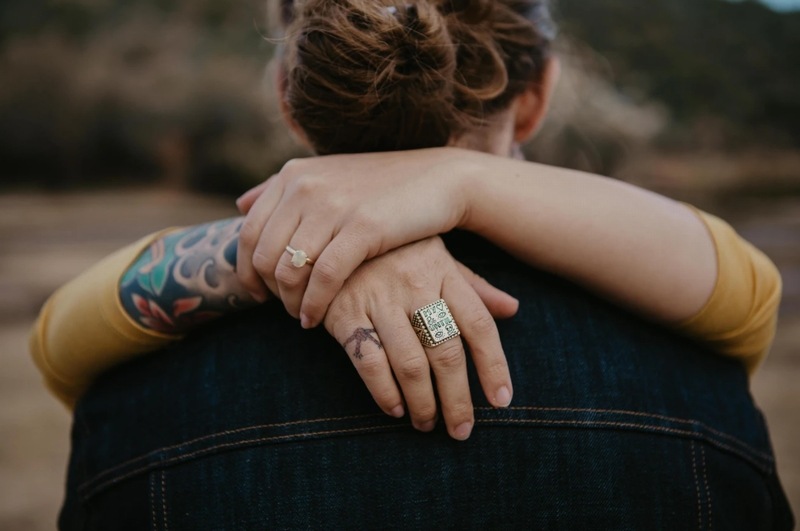 LHN Jewelry(���륨�������� ���奨�꡼) ����ꥫ�� �ϥ�ɥᥤ�� ��� ��������� ����С� My Heart And I Until I Die Ring ��� ��˥��å��� Silver
